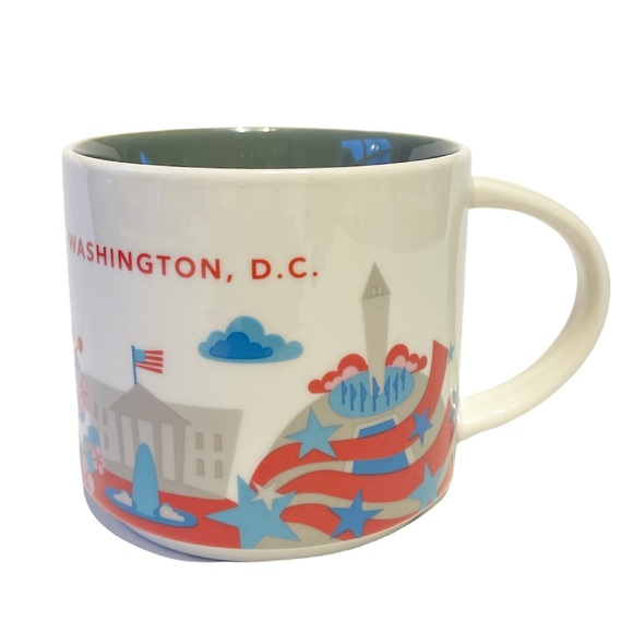 Starbucks You Are Here Retired Washington DC Mug NEW